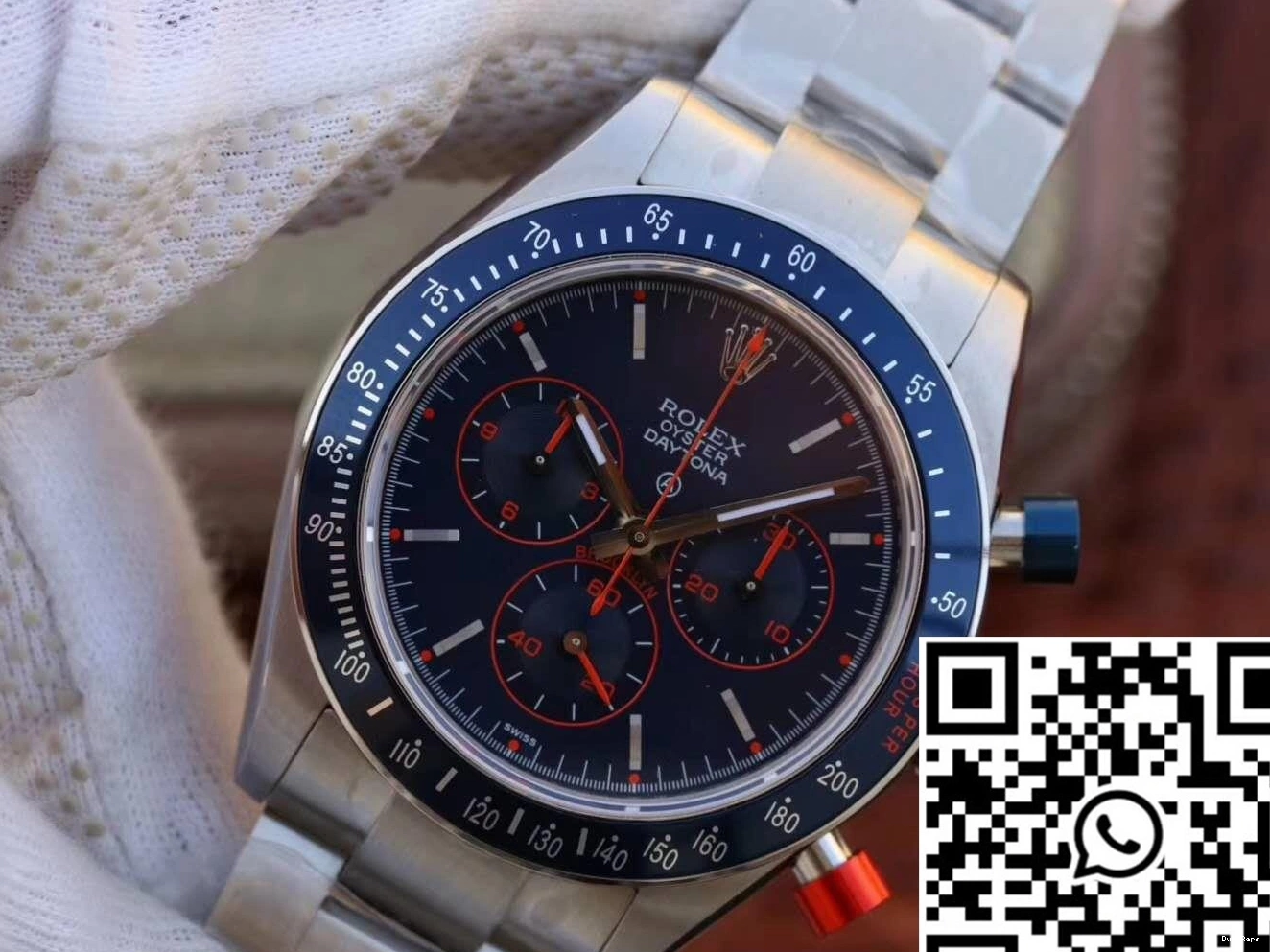 Factory Blue Daytona Cosmograph BP Dial Rolex 1211
